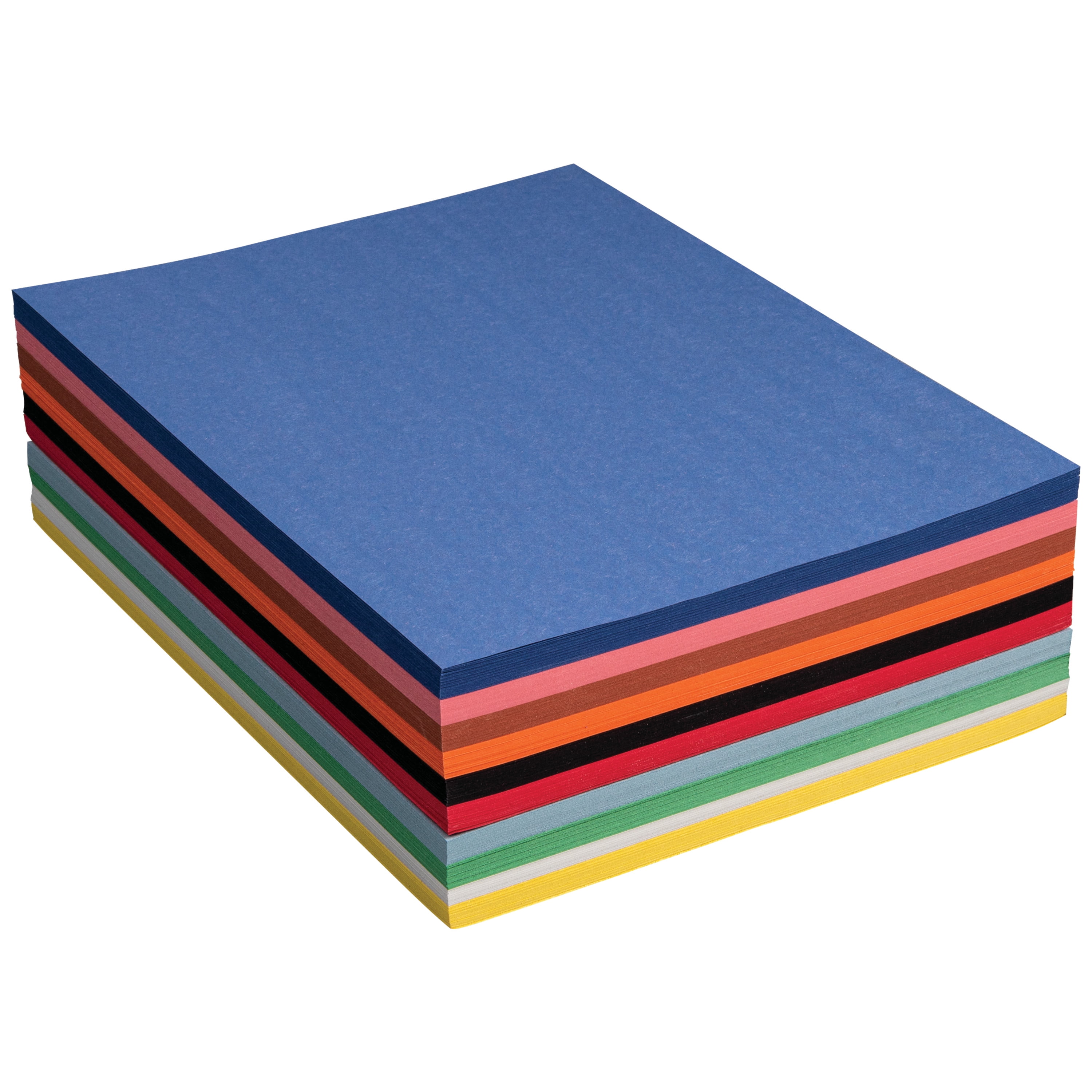 3000 Sheets Construction Paper Bulk 11.4 X 7.9 Inch Colored