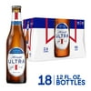 Michelob ULTRA Superior Light Beer, Domestic Lager, 18 Pack 12 fl oz Glass Bottles 4.2% ABV