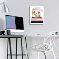 thumbnail image 2 of Epic Art 'Get Glam I' by Victoria Borges, Acrylic Glass Wall Art, 12"x16", 2 of 2