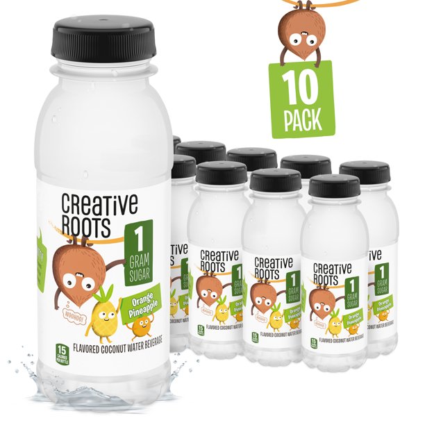 Creative Roots Orange Pineapple Flavored Kids Coconut Water Beverage