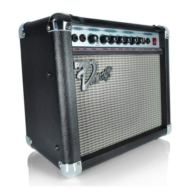 Pyle-Pro Vamp-Series - Amplificador con Ecualizador de 3 Bandas, 60 vatios, 15.75'' x 8.27'' x 13.58