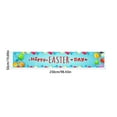 thumbnail image 3 of Large Happy Easter Sign Banner, Traditional Easter Day Banner, Easter Hang Porch Banner, Indoor Easter Theme Party Rustic Lawn Sign, Green, 3 of 6