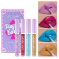 thumbnail image 5 of 1 Juego de lápiz labial mate, 4 colores, lápiz labial líquido con tinte de terciopelo de larga duración, taza antiadherente resistente al agua, brillo de labios, herramienta cosmé, 5 of 5