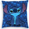 thumbnail image 4 of Funda de cojín de Disney Stitch, juguetes de peluche, funda de almohada de Lilo & Stitch, fundas de almohada de Anime Kawaii, decoración del hogar, regalo de Navidad, 45 x 45 cm, 4 of 5