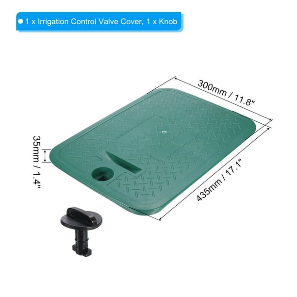 大学生 割引 Uxcell Irrigation Cover, Box Valve Sprinkler Inch 17x12 その他