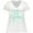 AA-White, variant on Inktastic Wedding Mother of the Groom in Teal Women's Plus Size V-Neck T-Shirt