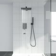 thumbnail image 3 of Kichae Bath Shower Faucet Set Tub Spout 12" Rain Shower Head with Handheld Shower System, 3 of 8