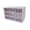 Light Purple, variant on 9-Drawer Desktop Storage Organizer, Stackable Plastic Craft Cabinet for Beads, Jewelry, Art Supplies, Sewing and Hardware, Small Parts Storage Box with Clear Drawers (White)