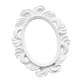 thumbnail image 4 of Oval White Baroque Photo Frame Holder Ornate Picture Frame Photography Props, 4 of 8