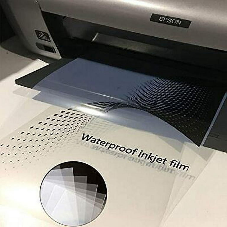 Waterproof Inkjet Transparency Film Screen Printing 13x19 - 100 sheets -  5 MIL