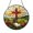 Acrylic 3.5 Inch, variant on Cross Symbol Window Sun Catcher, Bright Stained Glass Style Hanging Decor, Inspirational Decor Gift
