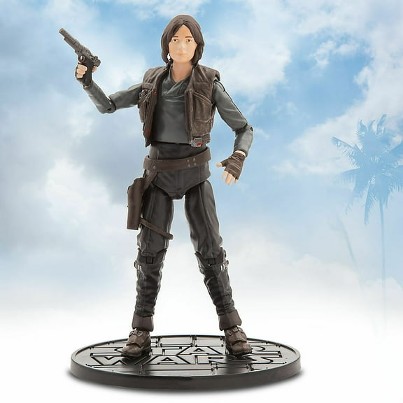Disney Store Star Wars Rogue One Jyn Erso Elite Series Die Cast Action Figure 6"
