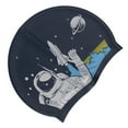 thumbnail image 3 of Swim Bathing  Silicone Waterproof Head Cover with Ear  for Adult Long Hair Water Sports, 3 of 8