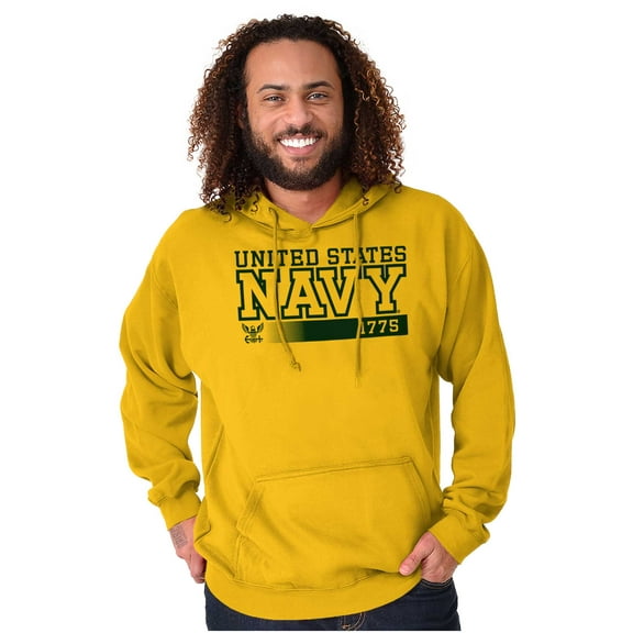 United States Navy Anchor Logo 1775 Hoodie Sweatshirt Women Men Brisco Brands S