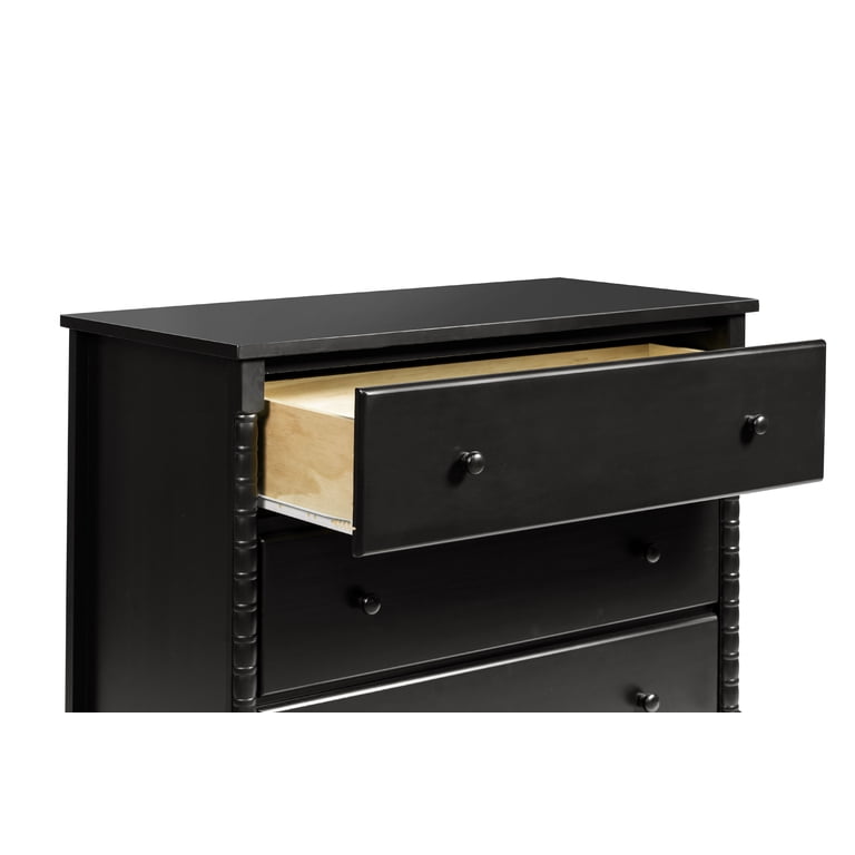 DaVinci Baby Jenny Lind Spindle 3 - Drawer Dresser in Ebony Black -  Walmart.com