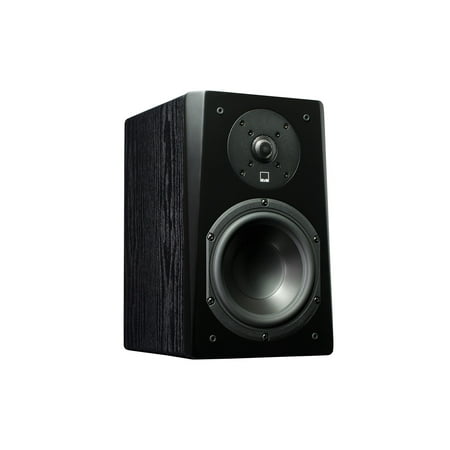 SVS - Prime 6-1/2" 2-Way Bookshelf Speaker (Each) - Black Ash