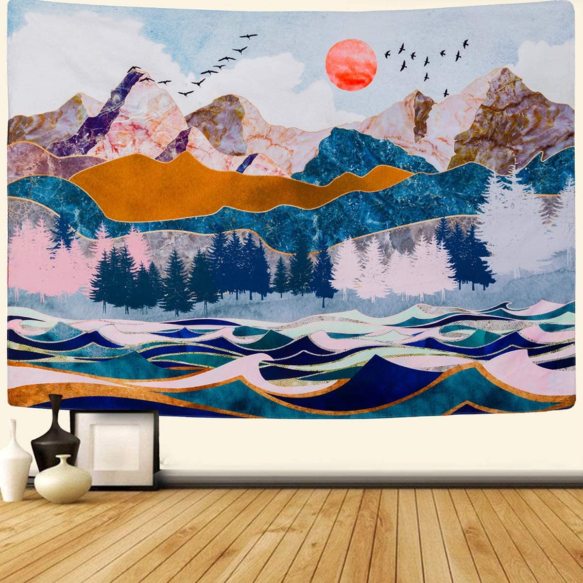 Mountains tapestry sale