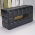 thumbnail image 3 of Rectangular Leather Tissue Box for Home Office Car (Black), 3 of 5