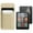 Khaki, variant on Dteck Sleeve Case for 6-inch All-New Kindle 2024 and 2022 with Clear Case, Flexible Transparent TPU Cover with Suede Leather Protective Pouch Bag Case,Blue