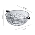 thumbnail image 3 of Cesta de lavado de arroz de doble capa, lavadero de verduras, cesta de drenaje, cesta de lavado de frutas para la cocina, platos de frutas para la sala de estar del hogar, 3 of 7