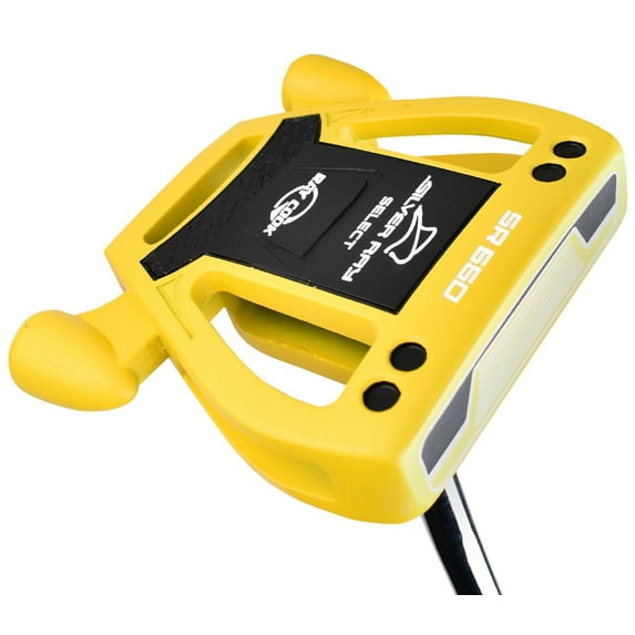 Ray Cook Silver Ray Select Series SR550 Mallet Yellow 35 In., Golf Putters