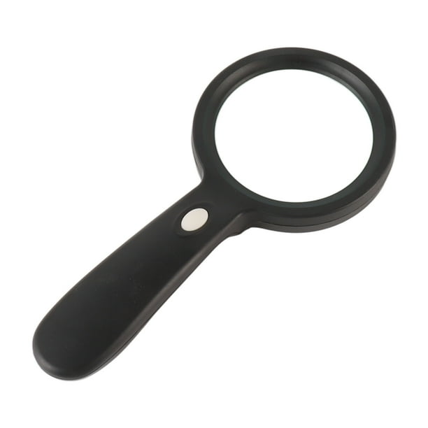 Magnifying Glass, 10X Handheld Magnifier Portable Button Control For