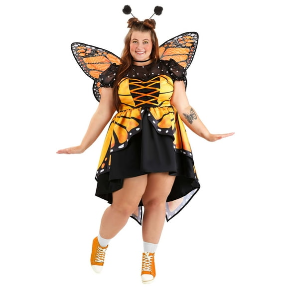 Plus Size Trendy Butterfly Costume Dress for Women