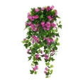 thumbnail image 2 of Artificial Morning Glory Flowers - Synthetic Outdoor Hanging Plants for Spring Porch, Garden Decor,Red,1PC,Artificial flowers, 2 of 6