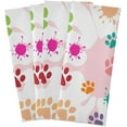 thumbnail image 7 of Kitchen Dish Towels, Colored Cat Paw Prints Kitchen Towels Set of 6 Super Soft Absorbent Dish Towels Set Microfiber Polyester Kitchen Dish Cloths Decorative Tea Towels, 28"x18", 7 of 7