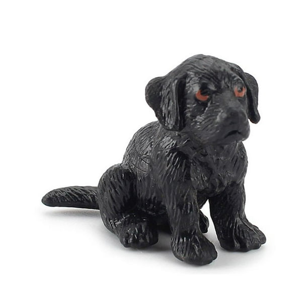 FLORMOON Yak Negro Figura RealistaFiguritas De Animales Early Educational Perro de Juguete FLORMOON Yak Negro Figura RealistaFiguritas De Animales Early Educational Perro de Juguete