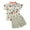 style-02 Light Gray, variant on Baby Boy Outfits Baby Boys Summer Outfit Funny Letter Short Button Down Shirt Rolled Elastic Short Set Toddler Clothes (Light Gray,Size 5-6 Years)