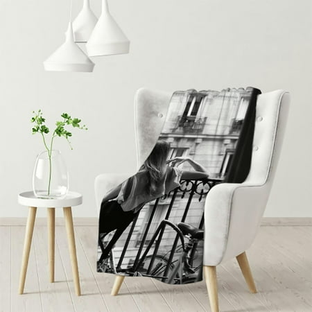 

ZHZY Fashion Photography Flannel Blanket Durable and Long-lasting Blanket for All Seasons 100x130cm/130x150cm/150x200cm 60x80in