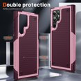 thumbnail image 4 of Funda para Samsung S22 Ultra, doble capa de protección, a prueba de golpes, protección de pantalla y cámara., 4 of 5