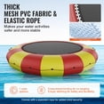 thumbnail image 3 of VEVOR 17ft Inflatable Water Trampoline Swim Platform Bounce for Pool Lake Toy, 3 of 9