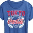 thumbnail image 3 of Coca-Cola - EST 1886 - Have A Coke & A Smile - Tokyo - Women's Short Sleeve Graphic T-Shirt, 3 of 6