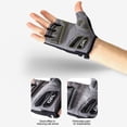 thumbnail image 4 of Guantes De Fitness Guantes De Fitness Guantes De Culturismo Medio Dedo Transpirable Pegatina Protección Accesorios Deportivos, 4 of 7