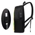 thumbnail image 6 of YFYANG 17" Laptop Backpack, Interesting Symbol Doodle Fashion Travel Work Backpack with USB and Headphone Cable Interface for Men and Women, 6 of 8