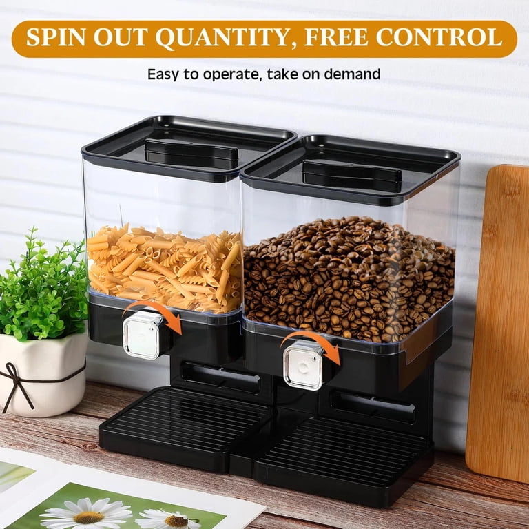ColourTree Dry Food Cereal Dispenser Box Container - Walmart.com