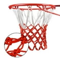 thumbnail image 4 of 2 Pack Basketball Net Replacement, Indoor or Outdoor Anti Whip Hoop Net 12 Loops, 4 of 9