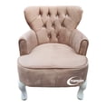 thumbnail image 1 of Sillón Vintage MARDAM Individual Terciopelo Palo de Rosa Diamante, 1 of 2