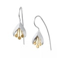 thumbnail image 3 of HOOUN Vintage 925 Silver Filled Flower Earrings Ear Hook Wedding Drop Dangle Jewelry-Style 2, 3 of 4