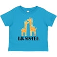 thumbnail image 3 of Inktastic Big Sister Announcement Girls Giraffe Girls Toddler T-Shirt, 3 of 5