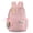 Pink Backpack, variant on Polka Dots School Backpack, Cute Star Decoration Backpack with Adjustable Side Pockets, Lightweight School Bookbag with Pendant for Travel College, Yellow