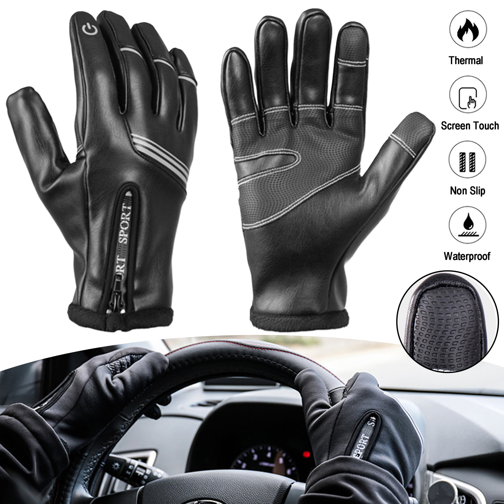 Details about  / 1Pair WHEEL UP Winter Warm Cycling Gloves Outdoor Riding Skiing Thickened Gloves
