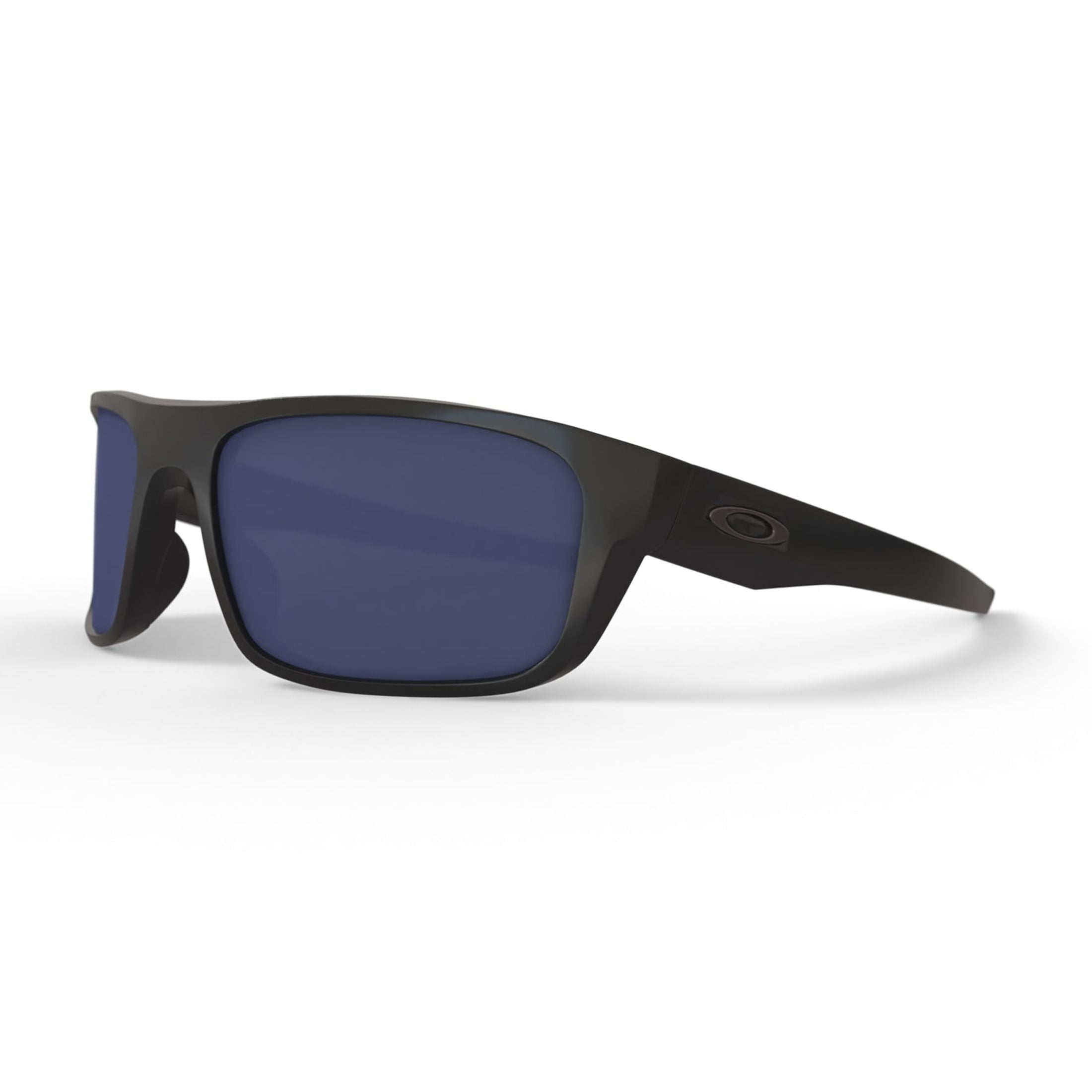 Oakley Men's OO9367 Drop Point Rectangular Sunglasses, Matte Black/Grey