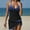 02-Blue, variant on Tuosodrolic Women's Floral Tankini Swimsuits 2 Piece Bathing Suits Boho Swimwear Halter Swim Tank Tops and Ruched Skirts Beach Wear Traje de Baño para Mujer Bañadores Cruise Wear