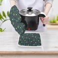 thumbnail image 4 of Midcentury Modern Science Yellow Oven Gloves And Pots Stand Set Oven Gloves And Pot Racks Pot Racks And Oven Gloves Set, 4 of 9