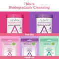 Almay Biodegradable Oil Free Micellar Eye Makeup Remover Pads, 120