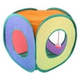 thumbnail image 2 of Cat Toys Foldable Funny Holes Cat House for Home Outdoor Exercise Dogs, 2 of 8