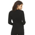 thumbnail image 5 of Women's 100% Merino Wool V-Neck - Midweight Sweater, 5 of 7